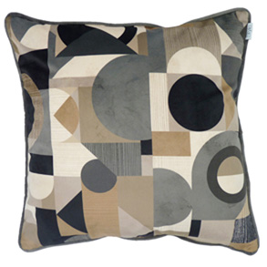 Geometrica, Mineral - (45cm x 45cm) Cushion